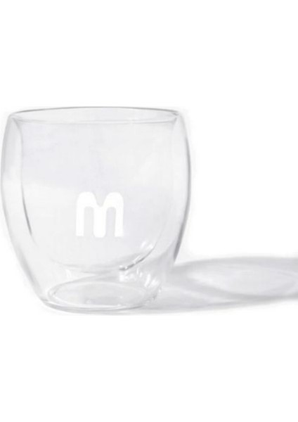 Beyaz Çift Camlı Şık Bardak, Şık ve Dayanıklı Tasarım