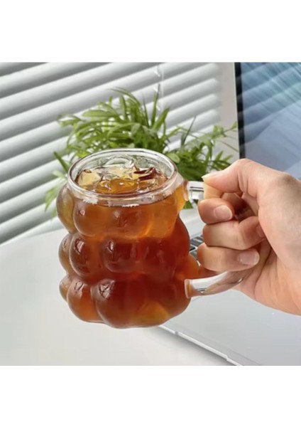 Iki Adet Isıya Dayanıklı Boncuk Şekilli Kulplu Bardak, Kahve ve Sunum Için Ideal fiyatları