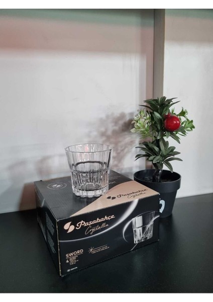 Turuncu 200 cc Su Bardak Seti, 4'lü, Şık ve Dayanıklı, Kutulu. fiyatları