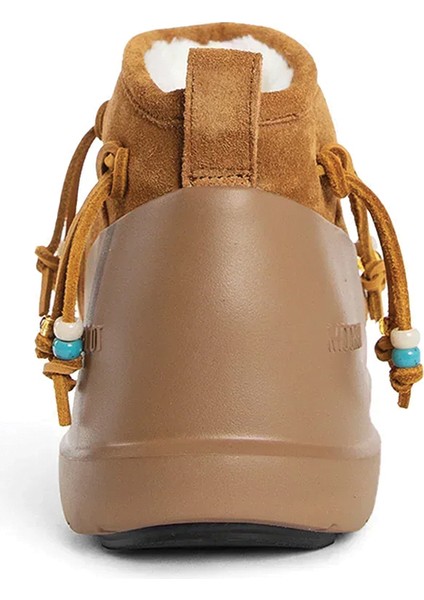 Kadın Bot (Kar) 80D2480100-M008 Moon Boot Luna Low Suede Beads Cognac modelleri