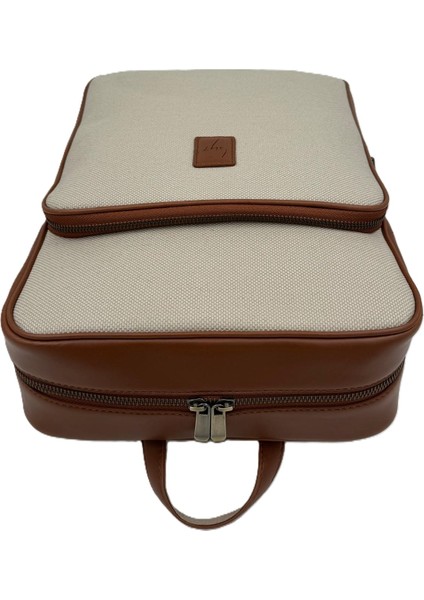 -247 Sırt Çantası Bej Branda/taba 35X25X9 cm MACBOOK Aır Pro 13&13.3" Laptop fırsatları