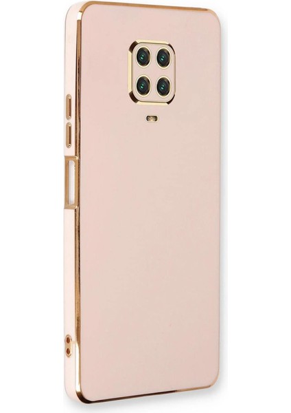 Xiaomi Redmi Note 9 Pro Için Kılıf Olive Plated Pembe [redmi Note 9 Pro ile Uyumlu Kılıf - Pembe]