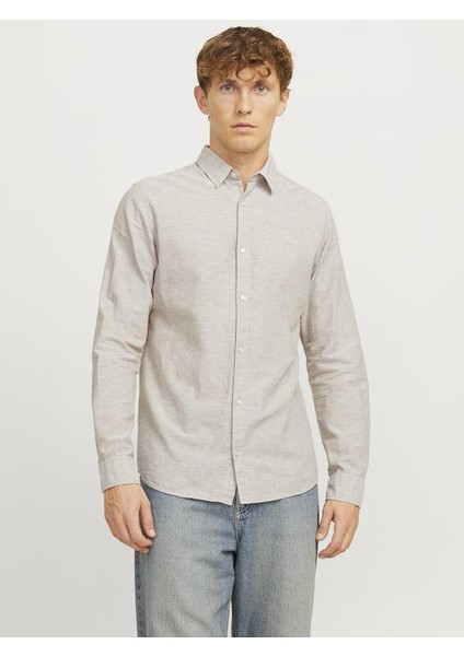 Jack Jones Breeze Keten Slım Fit Erkek Gömlek 12268964 fiyatları