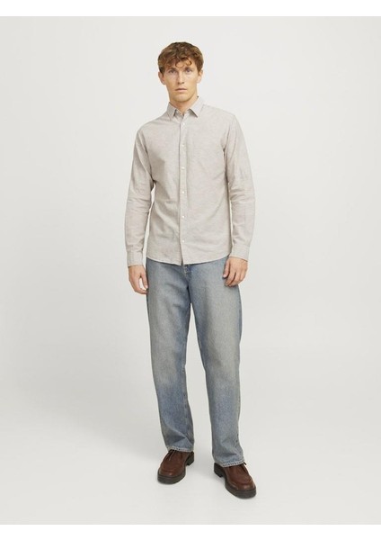 Jack Jones Breeze Keten Slım Fit Erkek Gömlek 12268964 fırsatları