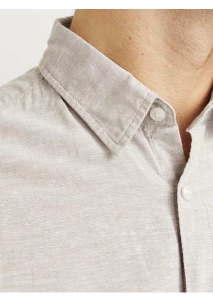 Jack Jones Breeze Keten Slım Fit Erkek Gömlek 12268964 indirimleri