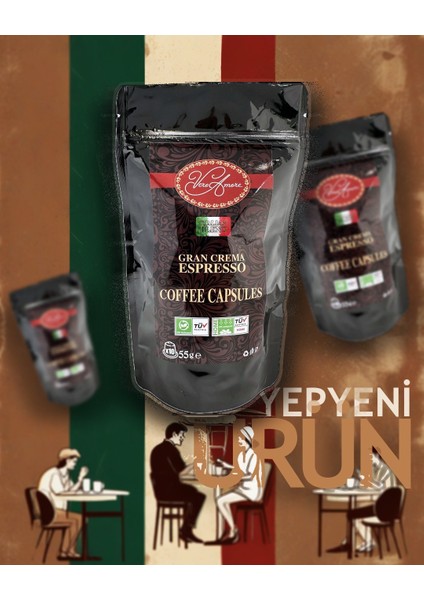 Kapsül Kahve Nespresso Uyumlu 20 Paket (200 Adet) modelleri