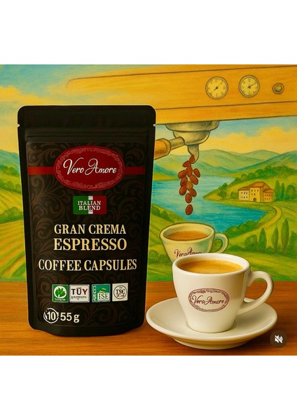 Kapsül Kahve Nespresso Uyumlu 20 Paket (200 Adet) fırsatları