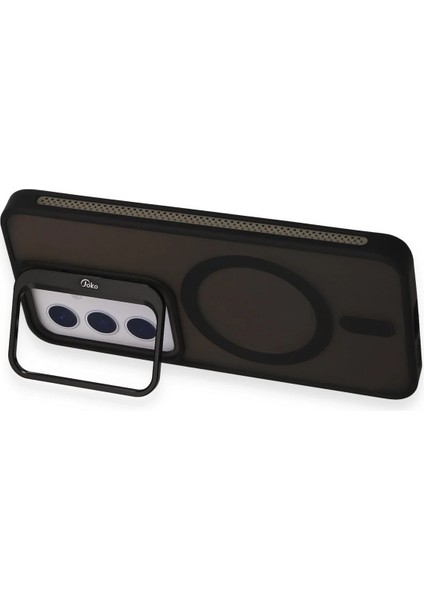 Samsung Galaxy S24 Flet Lens Magsafe Kapak - Siyah Nrmsa indirimleri