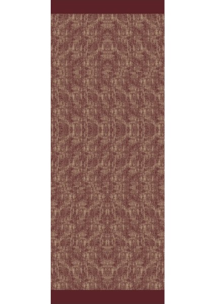 Sahra Desen Çift Taraflı Şal Mürdüm-Somon indirimleri