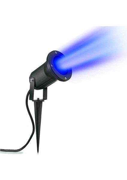 Elektrikle Çalışır 10 Watt Mavi Işık Ampul Dahil Metal Gövde Fonksiyonlu Bahçe Duvar ve Çim Armatürü modelleri