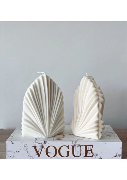 Dekoratif Palm Yapraklı El Yapımı Kokulu Mum fiyatları