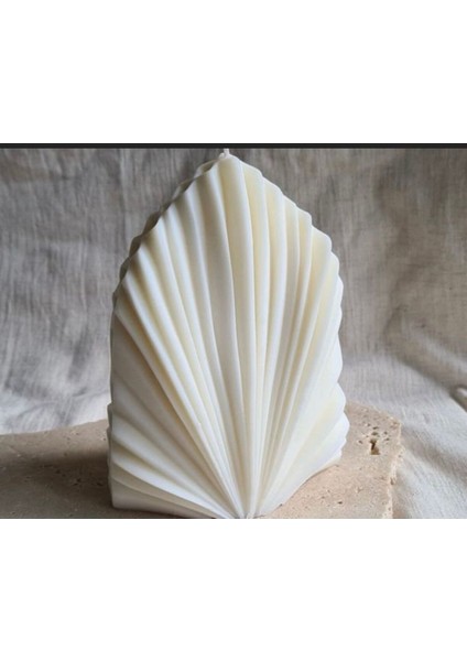 Dekoratif Palm Yapraklı El Yapımı Kokulu Mum modelleri