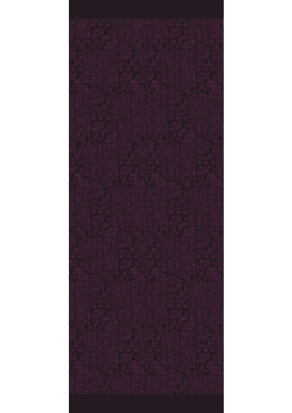 Henna Desen Çift Taraflı Şal Mor-Siyah indirimleri