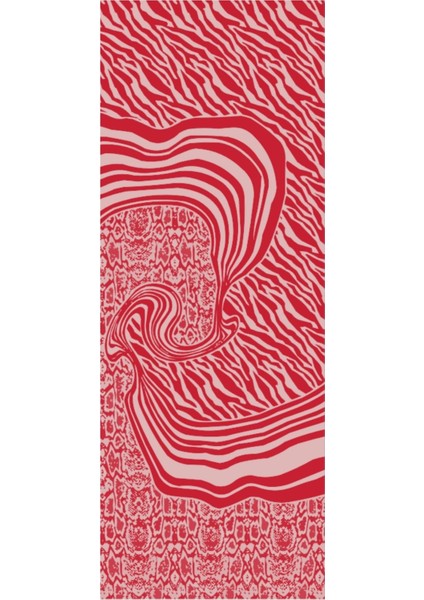 Riad Desen Çift Taraflı Şal Bordo-Mint Yeşili indirimleri