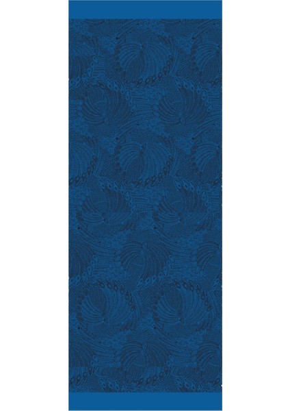 Mayra Desen Çift Taraflı Şal Siyah-Indigo indirimleri