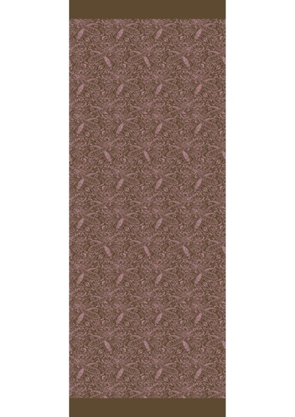 Velora Desen Çift Taraflı Şal Koyu Haki-Koyu Gül Kurusu indirimleri