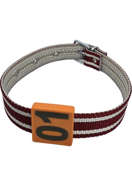 250 Adet Turuncu Renk Küçükbaş Hayvan Boyunluk Kemer ve Numaratör Takımı (Kemer+Numara) modelleri