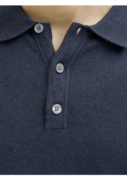 Jack Jones Emıl Knıt Relaxed Relax Fit Tiriko Erkek Polo Yaka Tişört 12268216 modelleri
