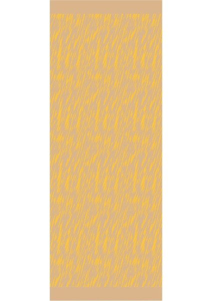 Selis Desen Çift Taraflı Şal Vizon-Hardal