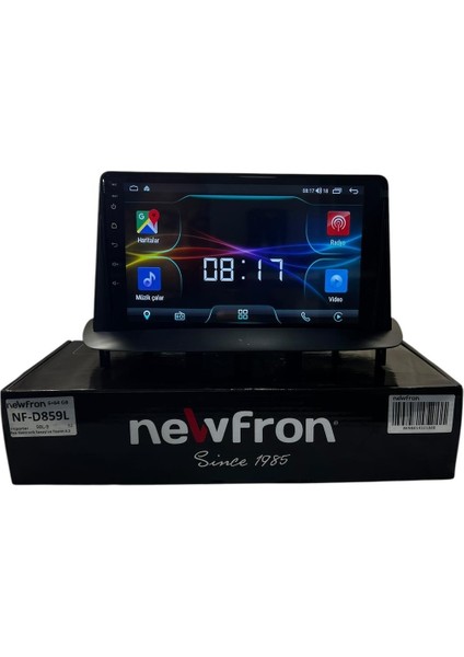Renault Fluence-Megane 3 Newfron 6-64 Tam Profesyonel Oem Multimedia
