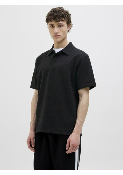 Jack Jones Sago Textured Erkek Polo Yaka Tişört 12276735 indirimleri