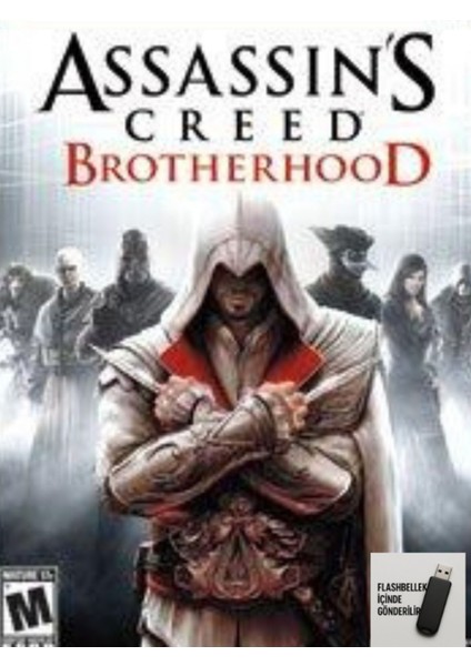 🎮 Assassin's Creed Brotherhood Pc Oyunu | Kuruluma Hazır Flash Bellek | Windows Uyumlu Macera