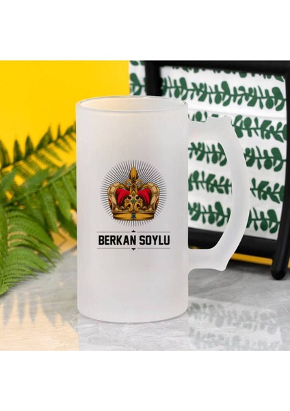 Kişiye Özel Unutulmaz Anlar Için Beyaz Bira Bardağı