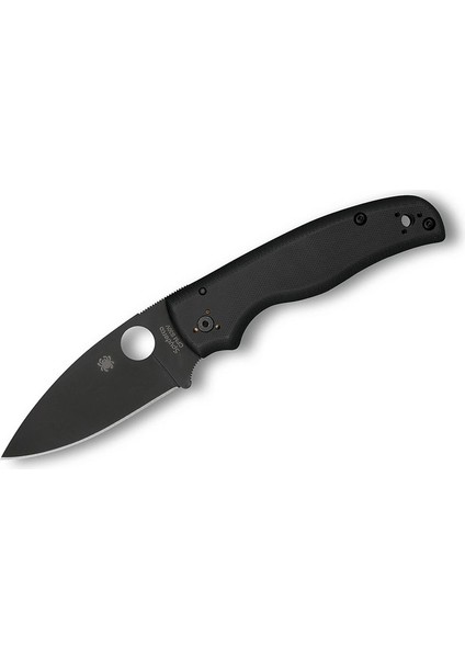 Shaman Black G-10 Black Blade Plainedge Çakı