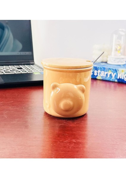 Renkli ve Sevimli Ayı Figürlü Seramik Kupa, Keyifli Içecek Deneyimi Için Ideal fırsatları