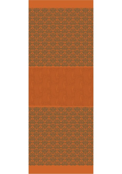 Nora Desen Çift Taraflı Şal Tarçın-Zümrüt fırsatları