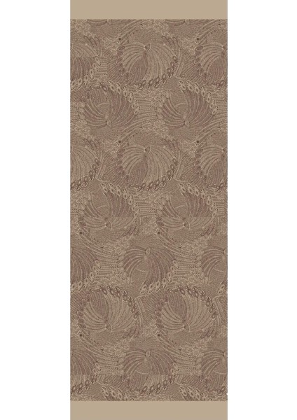 Mayra Desen Çift Taraflı Şal Acı Kahve-Bej indirimleri