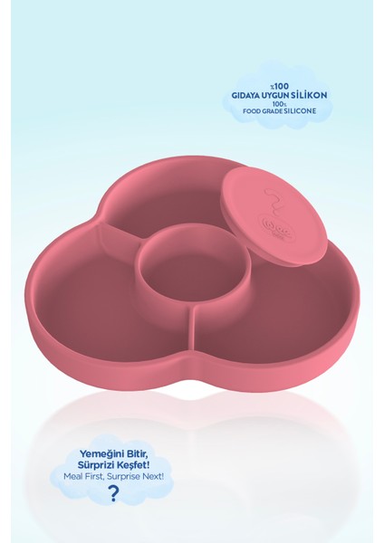 Nanninom Silikon Sürprizli Tabak Pembe modelleri