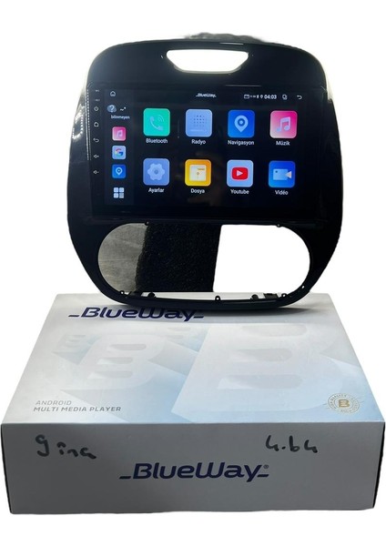 Renault Captur 2013-2021 Blueway 4-64 Profesyonel Oem Multimedia