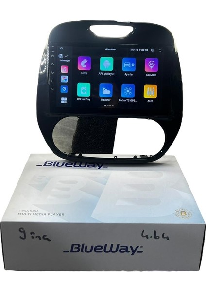 Renault Captur 2013-2021 Blueway 4-64 Profesyonel Oem Multimedia fiyatları