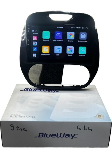 Renault Captur 2013-2021 Blueway 4-64 Profesyonel Oem Multimedia indirimleri