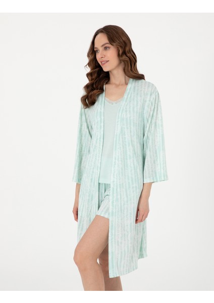Kadın Mint 3'lü Pijama Takımı 50319032-VR090 modelleri