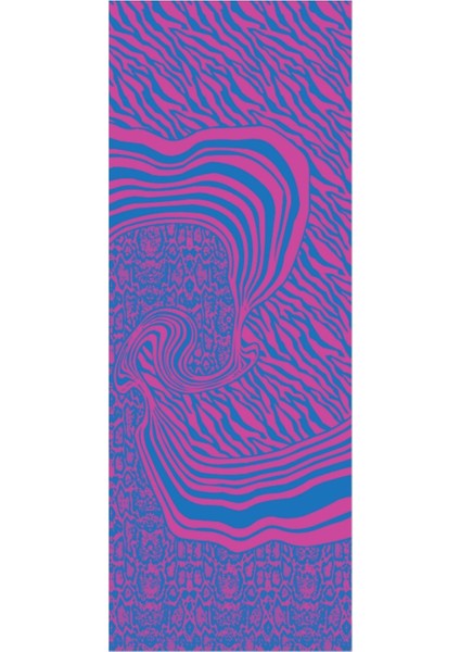 Riad Desen Çift Taraflı Şal Petrol Mavisi-Fuşya indirimleri