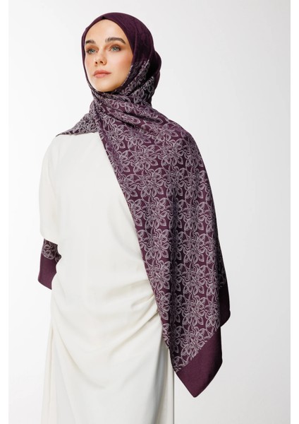 Nora Desen Çift Taraflı Şal Mor-Gri fiyatları