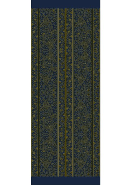 Lavin Desen Çift Taraflı Şal Lacivert-Yağ Yeşili fırsatları