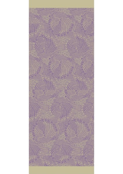 Mayra Desen Çift Taraflı Şal Zeytin-Mor fırsatları