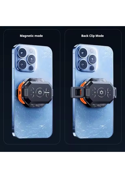 Oyuncu Fanı Telefon Soğutucu 1800 Mah Powerbank Şarjlı Kablosuz Fan Derece Gösterge Mıknatıslı fiyatları