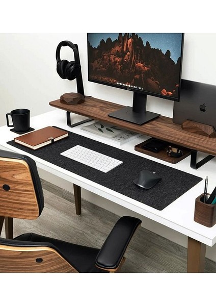 Keçe Çalışma Masası Düzenleme ve Oyuncu Mouse Pedi Masa Üstü Düzenleyici Mat 40X100 cm fiyatları