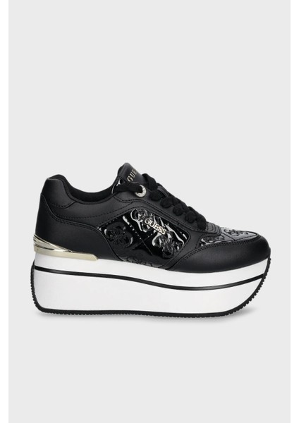 Camrio9 4g Logolu Platform Sneaker Ayakkabı FLTCM9FAL12BLACK Bayan Ayakkabı Fltcm9 FAL12 Black