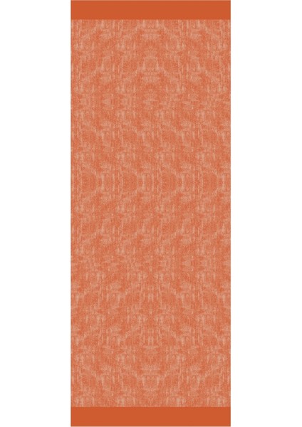 Sahra Desen Çift Taraflı Şal Tarçın-Bej