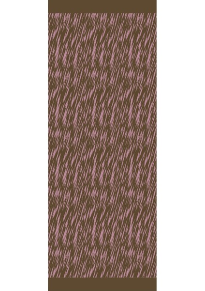 Selis Desen Çift Taraflı Şal Koyu Haki-Koyu Gül Kurusu indirimleri