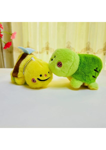 Yeni 1 Adet Iyi Şanslar Karikatür Peluş Oyuncak Bebek Anahtarlık Sevimli Bebek Anahtar Küçük Kolye (Yurt Dışından)
