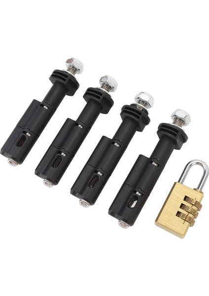 4 Adet Çekiş Kartı Montaj Pimi Seti Şifreli Kilit Hırsızlığa Karşı Yüksek Güvenlik Maxtrax Mkıı Lite ve Mini Kurtarma Panoları (Yurt Dışından) fiyatları