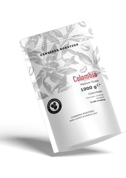 Colombia – Medium Roast – Kahve Çekirdeği 1 kg