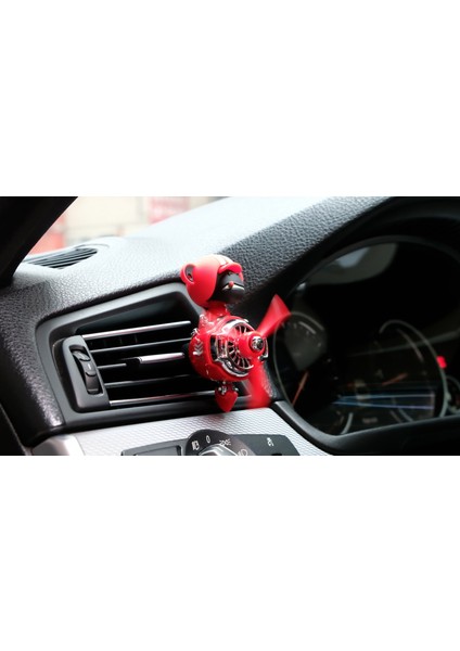 Pervaneli Klima Süsü Oto Koku Klipsi Sallanan Başlı Pilot Gorilla Araba Hava Ferahlatıcı Turuncu fiyatları