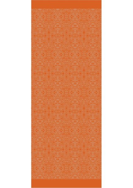 Morocco Desen Çift Taraflı Şal Vizon-Tarçın indirimleri